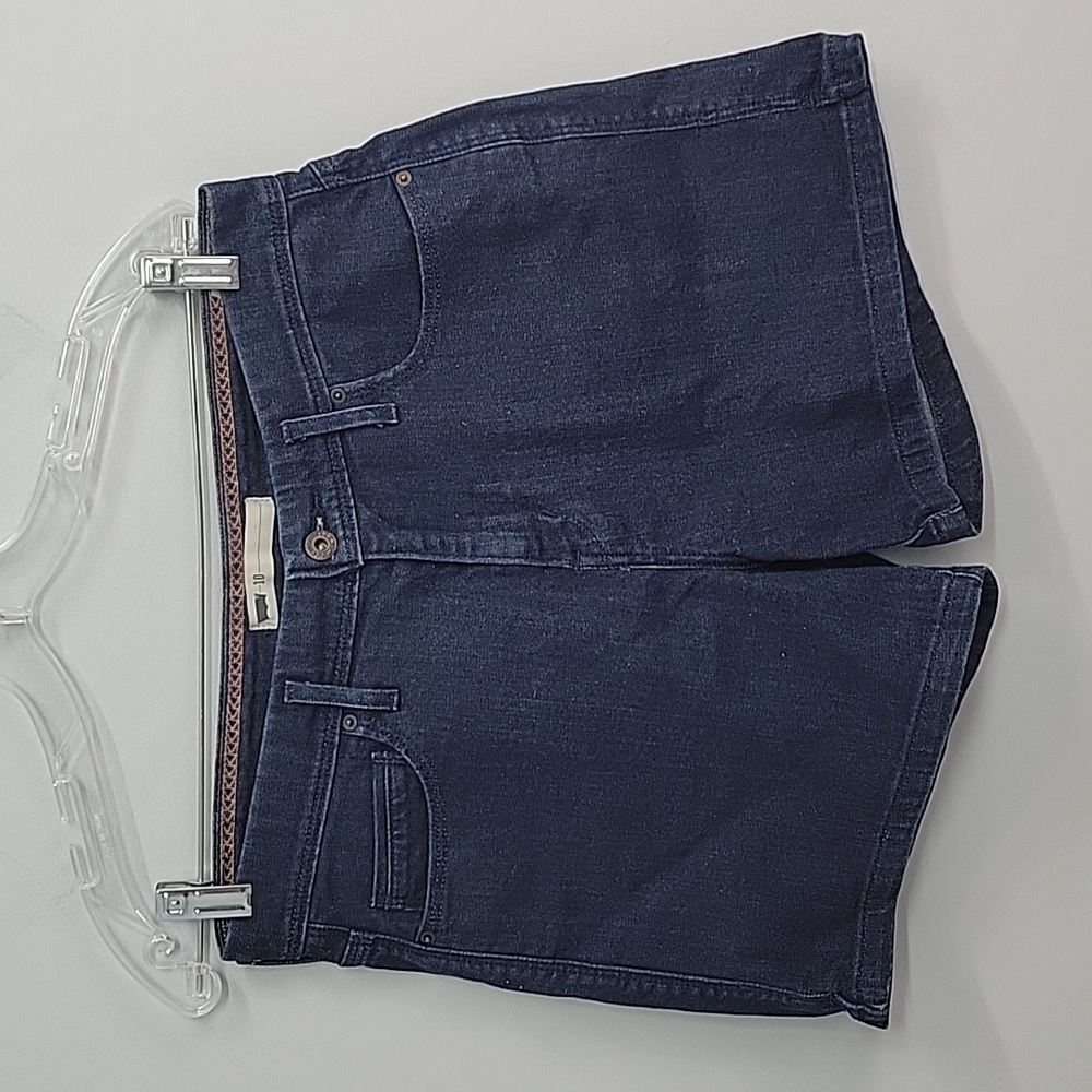 Levi's denim high rise denim shorts size 10